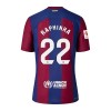 Conjunto (Camiseta+Pantalón Corto) FC Barcelona Raphinha 22 Primera Equipación 23-24 - Niño